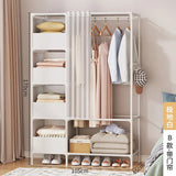 DIY Assembly Wardrobe Household Hanging Clothes Racks Bedroom Storage Wardrobe Simple Dormitories Room Clothes Storage Wardrobe