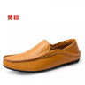 DUDELI Italian Summer Hollow Shoes Men Casual Luxury Brand Genuine Leather Loafers Men Breathable Boat Shoes Slip On Moccasins