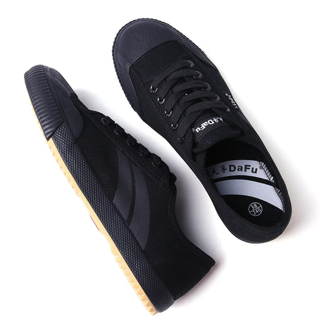 DaFu Shoes Classical Sneakers Martial Arts All Balck Shoes Improved