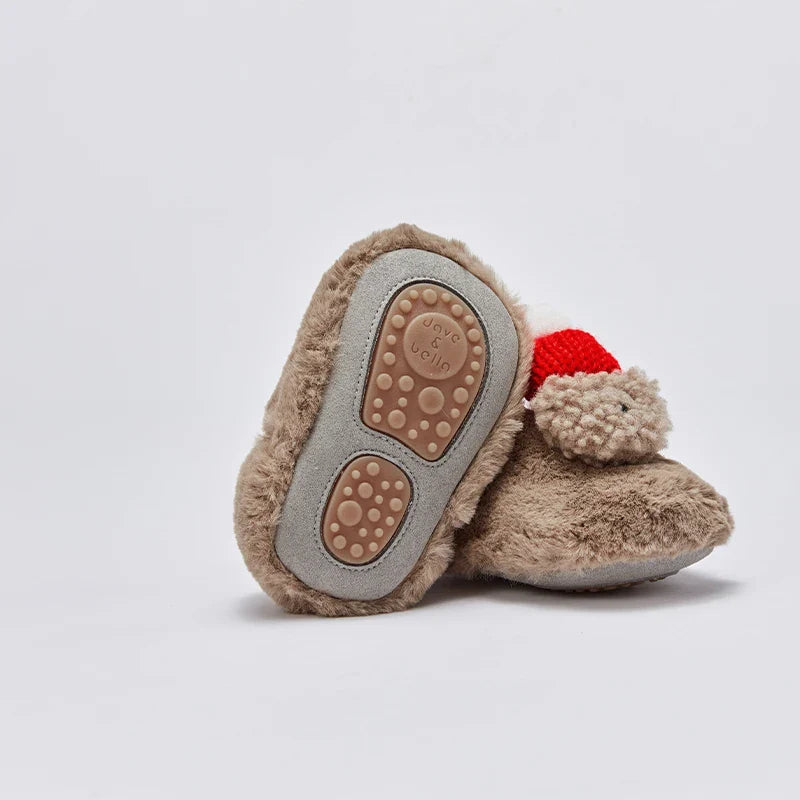 Dave Bella Children’s Baby Warm Shoes Winter Boys and Girls Cartoon Non slip Comfortable Soft Sole Plush Slippers DB4237404