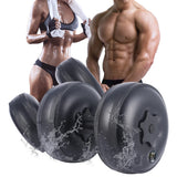 Deiris 1-35 KG Water Filled Travel Dumbbell Sets Home Gym Training Portable Fitness Adjustable Weights Water Dumbbells