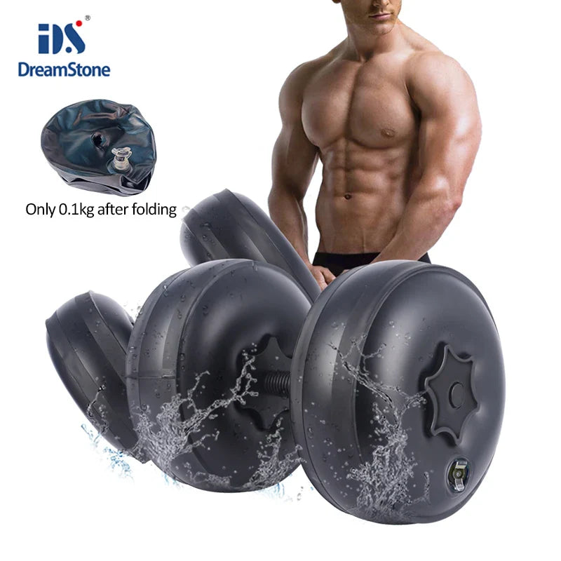 Deiris Water Filled Dumbbells Gym 1-25kg Weights Portable Adjustable Dumbbell Set For Men Women Arm Muscle Training Home Travel