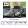 Designer Two Tone Shoe Covers Waterproof Overshoes Washable Anti Skid Shoe Covers With Button White Durable Shoe Covers Galoshes