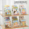 Desktop Bookshelf Kids Picture Book Storage Accessories Small Magazine Rack Acrylic Transparent Tree Estante Home Furniture WKBS