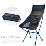 Detachable Portable Folding Moon Chair Outdoor Camping Chairs Beach Fishing Chair Ultralight Travel Hiking Picnic Seat Tools