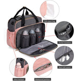 Diaper Bag Nursing Bag Mummy Maternity Nappy Pink Gray Large Capacity Baby Diaper Bag Travel Backpack for Baby Care Mummy Bag