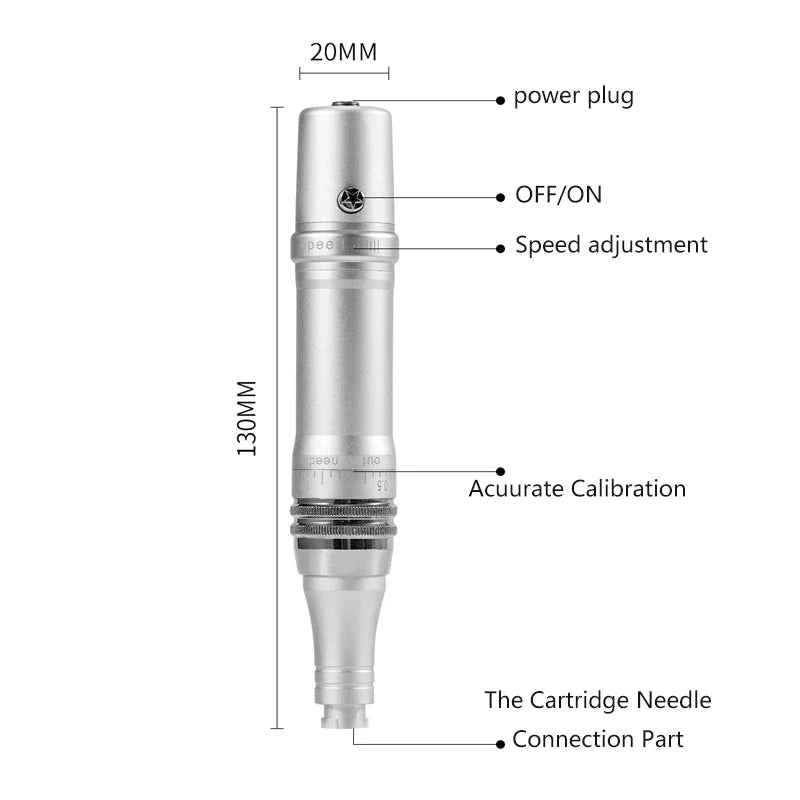 Digital Permanent Makeup Machine Micropigmentaion Device PMU With Needle Microblading Pen kit for Eyebrow Eyeliner Lip Tattoo