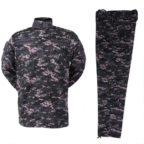 Digital Woodland Military Combat Uniform Shirt Pant Tactical Outdoor Army Training Suit Hunting Working Clothes Military Uniform