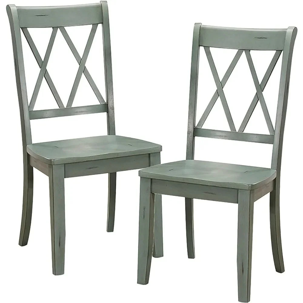 Dining Chair (Set of 2) Dining Table Chairs Living Room Teal Freight Free Design Armchair Furnitures Conference Tables & Chairs