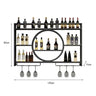 Dining Wine Rack Iron Large Modern Whisky Storage Living Room Under Cabinets Kitchen Wine Rack Wijnkast Bar Cabinet Furniture