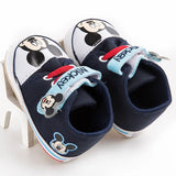 Disney 0-18M Baby Mickey Mouse  First Walkers Girl Newborn Baby Shoes Boy Fashion cartoon Mickey Shoes