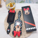 Disney Comb 3D Minnie Comb Anti-Static Air Cushion Hair Care Brushes Baby Girls Dress Up Makeups Toy Gifts