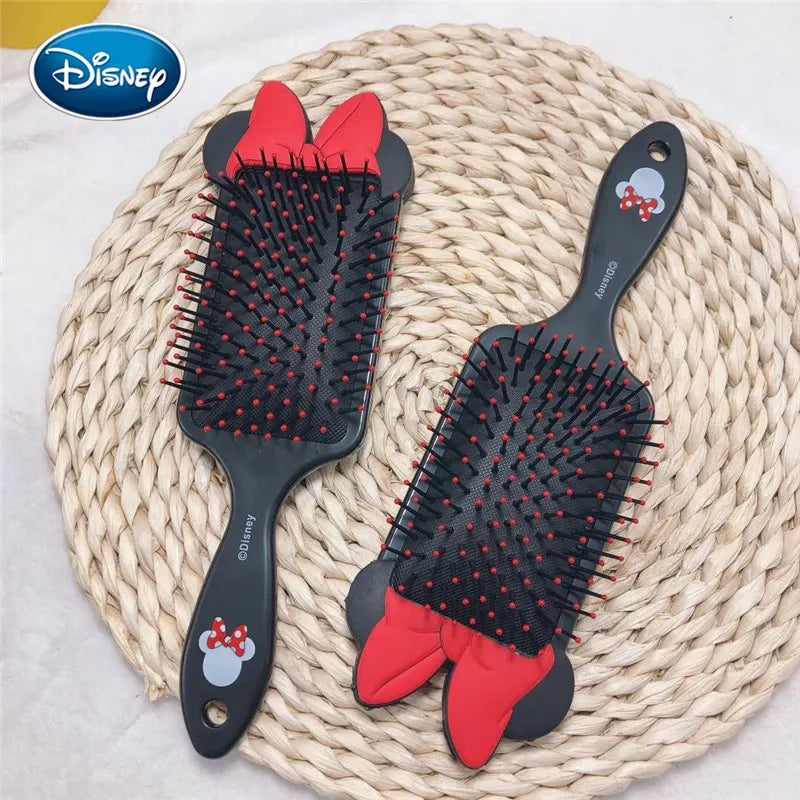 Disney Comb 3D Minnie Comb Anti-Static Air Cushion Hair Care Brushes Baby Girls Dress Up Makeups Toy Gifts