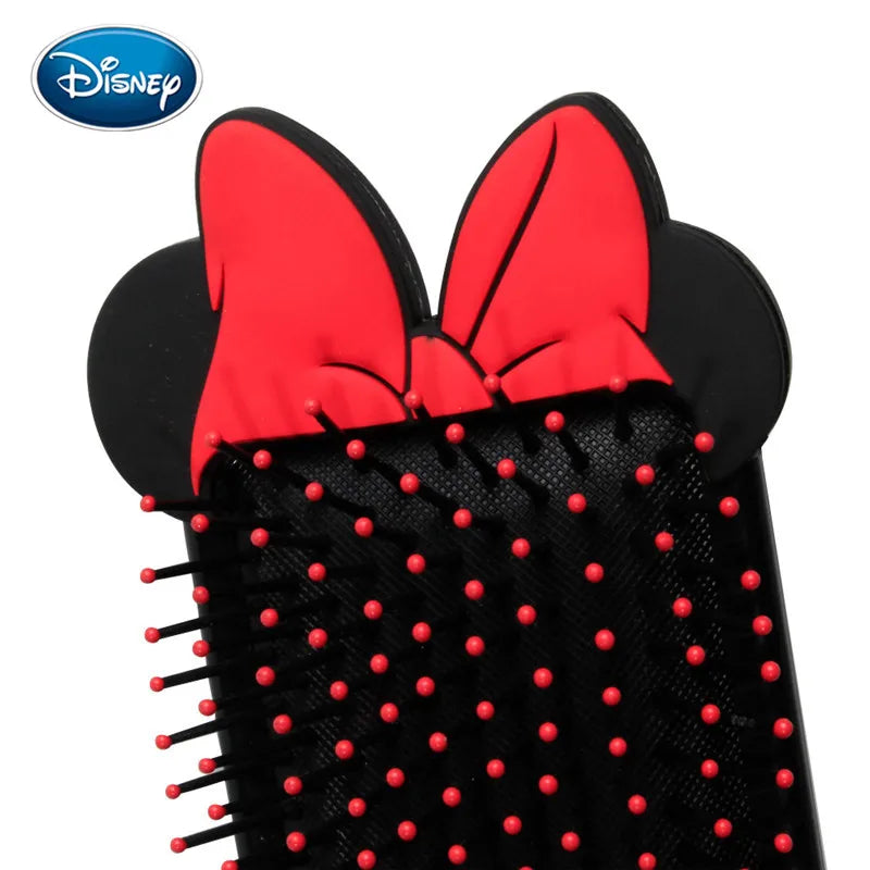 Disney Comb 3D Minnie Comb Anti-Static Air Cushion Hair Care Brushes Baby Girls Dress Up Makeups Toy Gifts