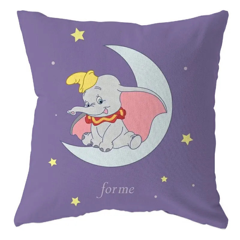 Disney Dumbo Pillow Case Cushion Cover Children Boy Girl Couple Pillow Cover Decorative Pillows Case Birthday Gift 40x40cm