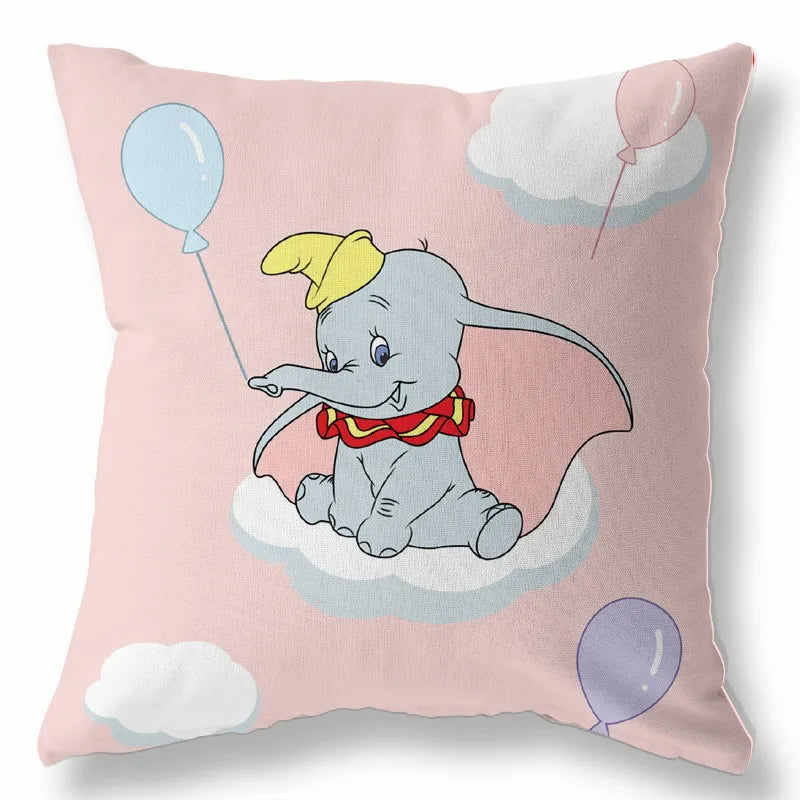 Disney Dumbo Pillow Case Cushion Cover Children Boy Girl Couple Pillow Cover Decorative Pillows Case Birthday Gift 40x40cm