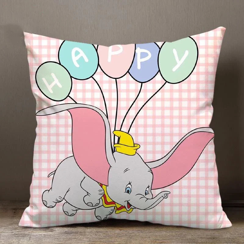 Disney Dumbo Pillow Case Cushion Cover Children Boy Girl Couple Pillow Cover Decorative Pillows Case Birthday Gift 40x40cm