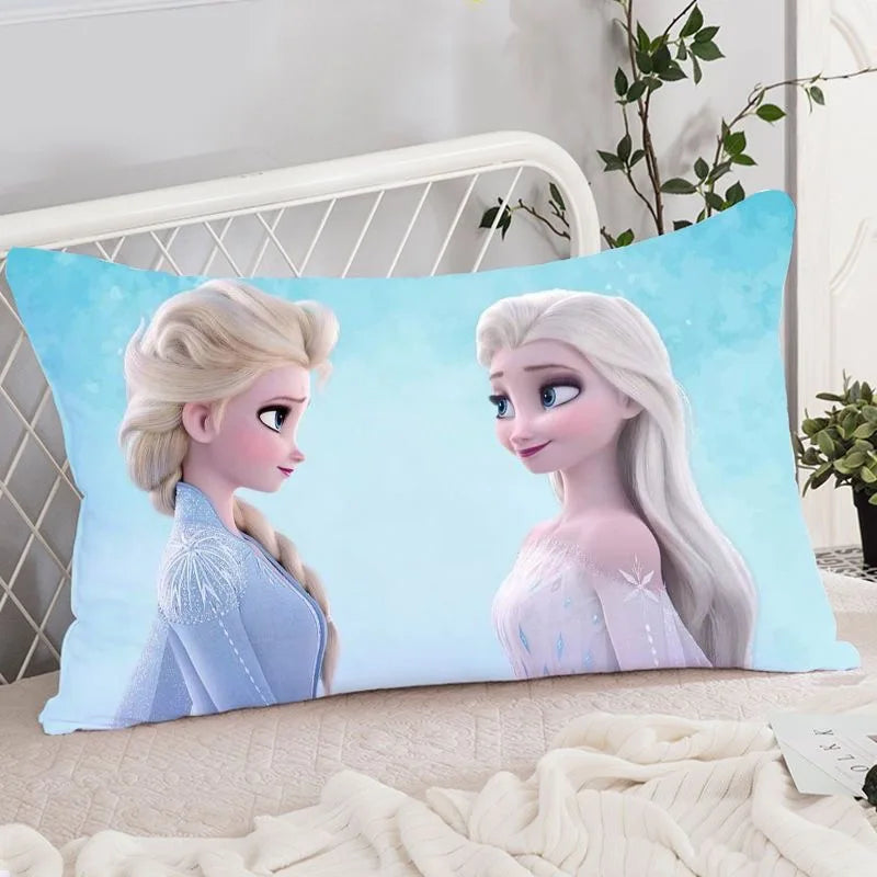 Disney Frozen Elsa Anna  Girls Decorative/nap Pillow Cases Cartoon Cushion Cover on Bed Sofa Children Gift 40x65 cm