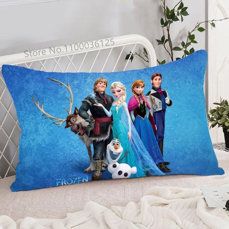 Disney Frozen Elsa Anna  Girls Decorative/nap Pillow Cases Cartoon Cushion Cover on Bed Sofa Children Gift 40x65 cm