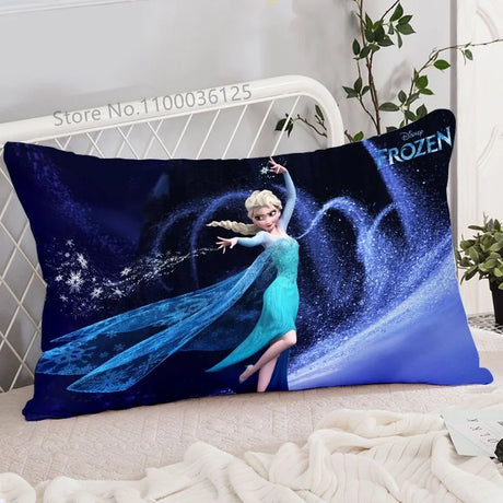 Disney Frozen Elsa Anna  Girls Decorative/nap Pillow Cases Cartoon Cushion Cover on Bed Sofa Children Gift 40x65 cm