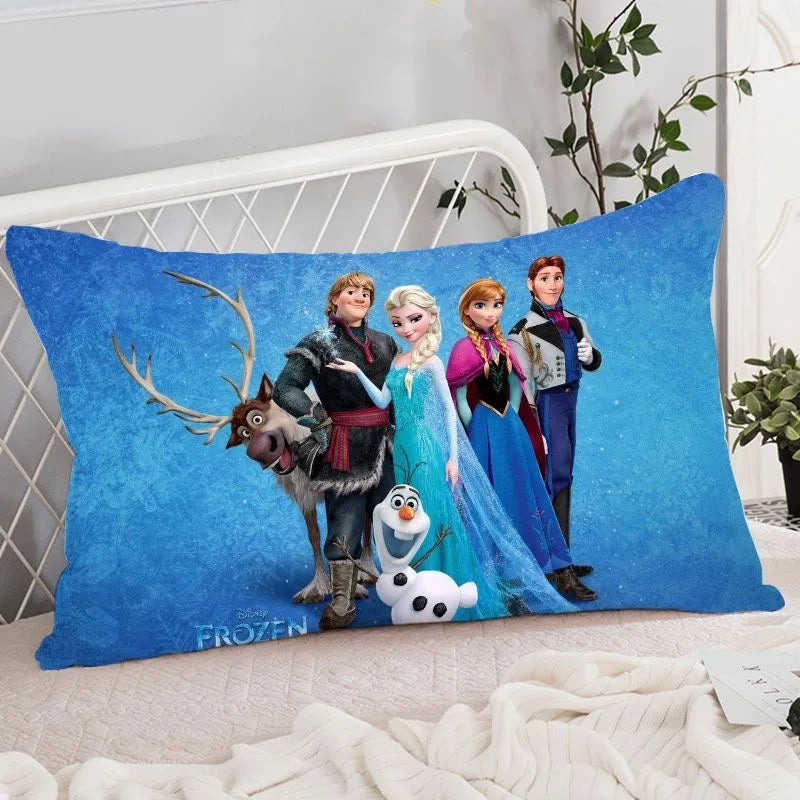 Disney Frozen Elsa Anna  Girls Decorative/nap Pillow Cases Cartoon Cushion Cover on Bed Sofa Children Gift 40x65 cm