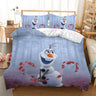 Disney Girls Frozen Elsa Anna Bedding Set Double Queen King Size Duvet Cover Single Twin Children Bedding Sets Gift