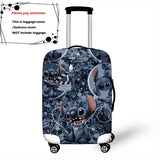 Disney Lilo Stitch Elastic Luggage Protective Cover Trolley Suitcase Dust Bag Case Cartoon Travel Accessories