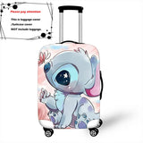 Disney Lilo Stitch Elastic Luggage Protective Cover Trolley Suitcase Dust Bag Case Cartoon Travel Accessories