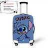 Disney Lilo Stitch Elastic Luggage Protective Cover Trolley Suitcase Dust Bag Case Cartoon Travel Accessories