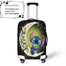 Disney Lilo Stitch Elastic Luggage Protective Cover Trolley Suitcase Dust Bag Case Cartoon Travel Accessories