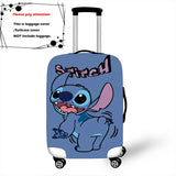 Disney Lilo Stitch Elastic Luggage Protective Cover Trolley Suitcase Dust Bag Case Cartoon Travel Accessories