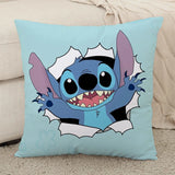 Disney Lilo & Stitch Pillowcase Cover Children Girl Couple Pillow Cover Decorative Pillows Case Living Room 40x40cm