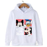 Disney Mickey Harajuku Printed Children's Hoodie for 3-14 Years Old Autumn Street Fashion Boys Sweatshirt Outdoor Sports Pullove