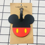 Disney Mickey Minnie 8871 Anime Luggage Tags Cartoon Suitcase Tag Travel Accessories Bag Holder Label Birthday Gift