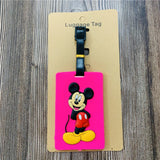 Disney Mickey Minnie 8871 Anime Luggage Tags Cartoon Suitcase Tag Travel Accessories Bag Holder Label Birthday Gift