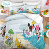 Disney Mickey Minnie Mouse Duvet Cover Sets Duvet Cover Sets Polyester Digital Printing Bedding Set Children Gift