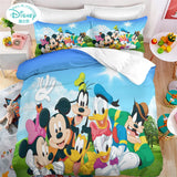 Disney Mickey Minnie Mouse Duvet Cover Sets Duvet Cover Sets Polyester Digital Printing Bedding Set Children Gift