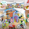 Disney Mickey Minnie Mouse Duvet Cover Sets Duvet Cover Sets Polyester Digital Printing Bedding Set Children Gift