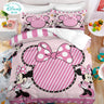 Disney Mickey Minnie Mouse Duvet Cover Sets Duvet Cover Sets Polyester Digital Printing Bedding Set Children Gift