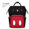 Disney Mickey Original New Diaper Bag Backpack Luxury Brand Baby Diaper Bag Large Capacity Multi-function Cartoon Baby Bag