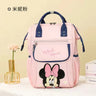 Disney Mickey Original New Diaper Bag Backpack Luxury Brand Baby Diaper Bag Large Capacity Multi-function Cartoon Baby Bag