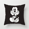 Disney Pillowcase Cushion Cover Mickey Minnie Mouse Pillow Case Cartoon Boy Girl Couple Wedding Gift 45x45cm