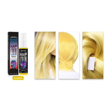 Disposable Hair Dye Spray Temporary Hair Spray DIY Salon Hair Dye Colorful Styling Long Lasting Waterproof Hair Coloring Product