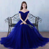 DongCMY New Elegant Off Shoulder Party Dresses Formal Dress Long Big Mother of the Bride Dresses Woman Plus Size Wedding Gown