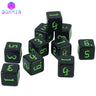 Dormia D6 Dice Custom Dice High Class Acrylic Colourful Ink Filling Fantasy Retro Font Style For DND Game Entertainment Supplies