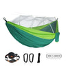 Double Mosquito Net Hammock 300×200CM Plus Size Outdoor Anti-mosquito Hammock Umbrella Cloth Nylon Anti-rollover Camping