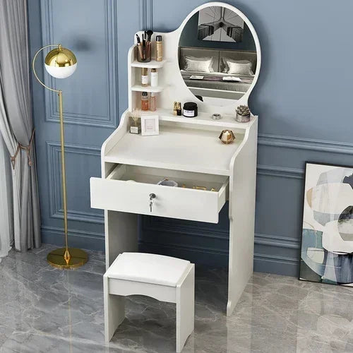 Dresser Mirrors Dressing Table Makeup Girls Vanity Classic Dressing Table Nordic Chest Drawers Tocador Toilet Furniture Makeup