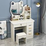 Dresser Mirrors Dressing Table Makeup Girls Vanity Classic Dressing Table Nordic Chest Drawers Tocador Toilet Furniture Makeup