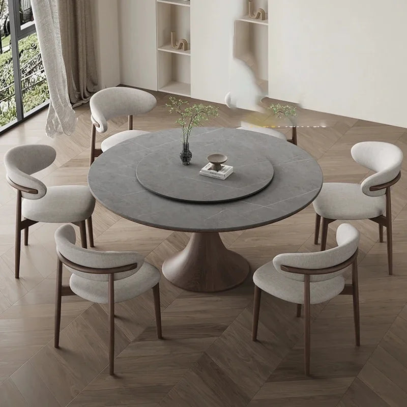 Dressing Dining Table Set Conference Tables Salon Chairs Round Living Room Table 4 Chairs Mesas De Restaurante Furniture