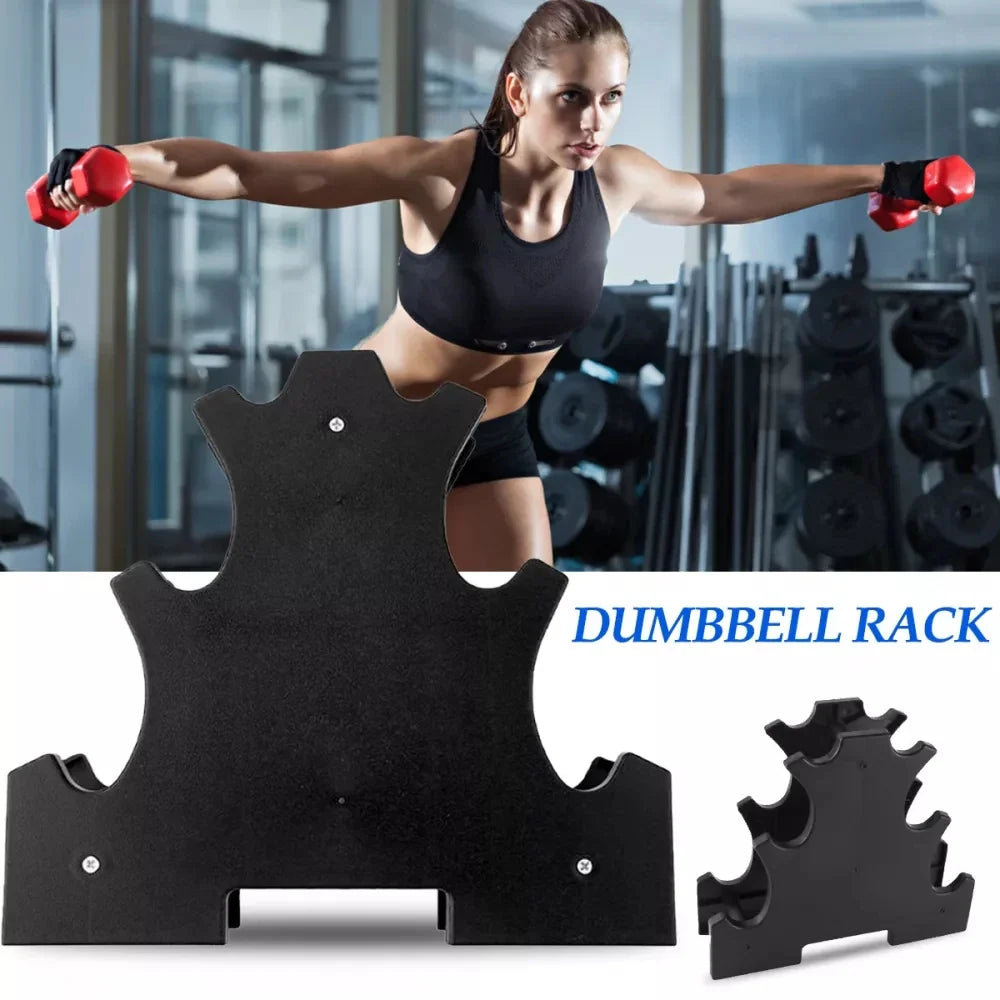 Dumbbell Bracket Stable Durable Dumbbell Storage Rack Small Dumbbell PVC Holder Home Fitness Gym Equipment Accessories